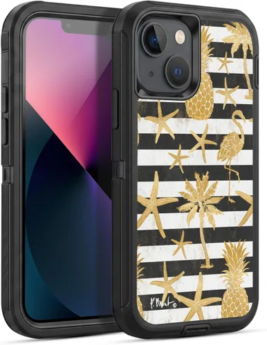 Vista 63 de Head Case Designs Officially Licensed Paul Brent Agate Mermaid Coastal Gel Armor Case [Military Grade Drop Protection] Compatible with Apple iPhone