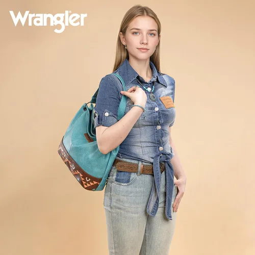 Vista 146 de Wrangler Hobo - Bolsas para mujer de cuero vegano con asa superior, bolsos de hombro y bolsos
