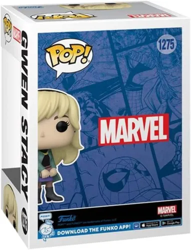 Vista 4 de Funko Pop! Spider-Man Gwen Stacy Figura de vinilo #1275 - Exclusivo de Entertainment Earth
