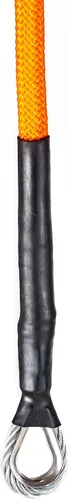 Vista 6 de Kit de línea de acero de 1/2 "x 8' para árboles trepadores Cordón ajustable con núcleo de acero para escalada de árboles, arnés de cordón Flipline