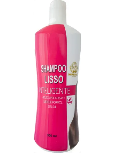 Vista 3 de Herbacol Progressive Hair Straightening Shampoo Champú Lisso Inteligente 17 Fl Oz (16.9 fl oz)