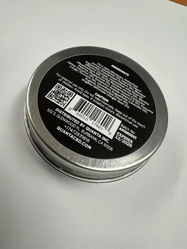 Vista 6 de Quanta Muscle Rub - Aceite de coco, vitamina E, árnica, raíz de jengibre, cúrcuma y lavanda - 1 oz