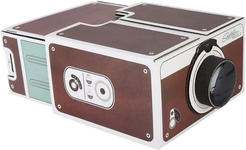 Vista 8 de Mini proyector de teléfono inteligente, mini proyector de teléfono móvil inteligente portátil para el hogar de segunda generación, proyector