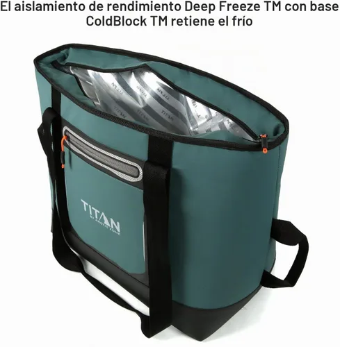 Vista 2 de Titan 30 - Bolsa enfriadora de latas, mantiene el hielo hasta 3 días
