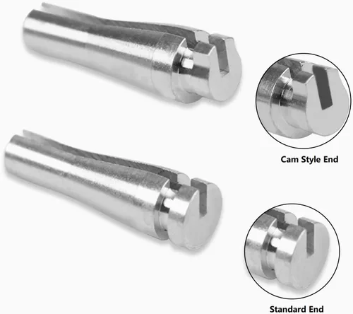 Vista 4 de Kit de reparación de cables de pestillo de puerta, extremos de cable de bloqueo compatible con Ford F150 F250 F350, Serie E, Ranger, Expedition