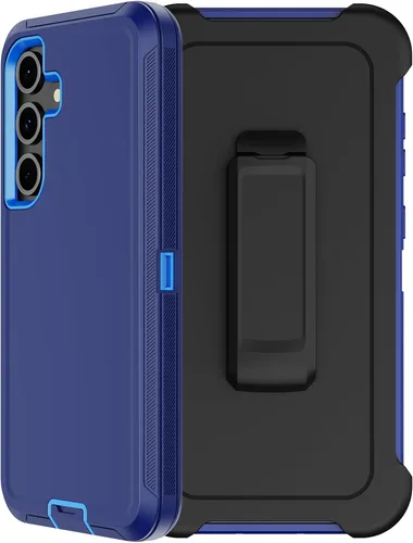 Vista 16 de Funda para Samsung Galaxy S20 FE 5G con funda de clip para cinturón, 2 protectores de pantalla, resistente grado militar, cuerpo completo, a prueba
