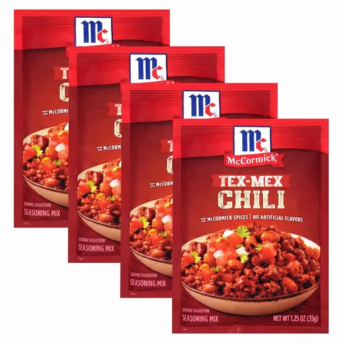 Vista 12 de Mezcla de condimento de chile McCormick Tex-Mex Chili de 1.25 onzas