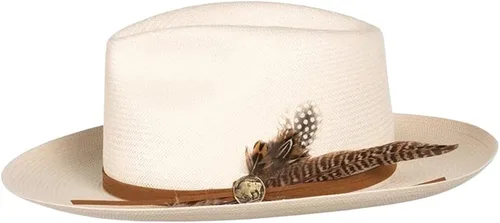 Vista 3 de Stetson Sombreros Unisex Tallahassee Shantung 3" Stiff Snap Brim