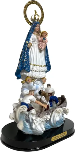 Vista 3 de Gigi's Classy Kids Figura de resina de la estatua de Nuestra Señora de la Caridad del Cobre Estatua Figura