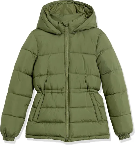 Vista 5 de Tienda Essentials Women's Heavyweight Puffer Jacket with Drawstring Waist