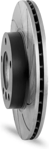 Vista 4 de Grooves GT Sport - Rotores de disco de freno compatibles con DAEWOO SSANGYONG KORANDO KJ 1996-2706GVS - Delantero - ventilado - Agujeros 6