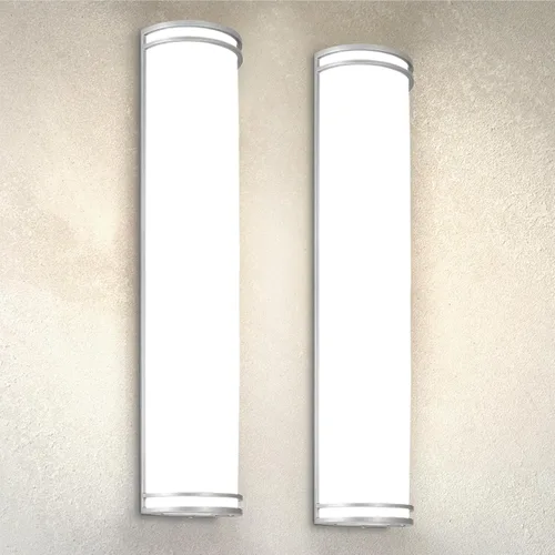 Vista 10 de ASD Luminaria LED de Montaje en Pared de 18 Pulgadas para Exteriores e Interiores - Aplique de Pared Moderno de Bronce Frotado con Aceite - 20W