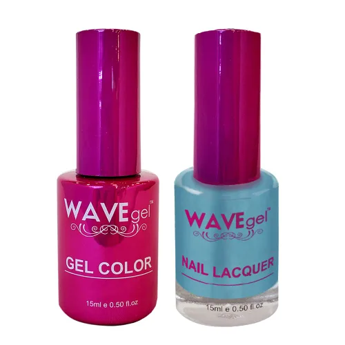 Vista 47 de WAVEGEL - Juego dúo de gel y esmalte de uñas a juego - Colección Princess - #001 Super Black I 0.5 onzas #001 Super Negro