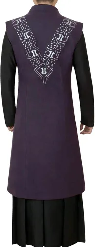 Vista 3 de CG Costume - Disfraz de pantera para hombre, color negro