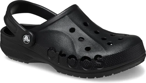 Vista 7 de Crocs Zuecos unisex para adultos Via, zapatos de enfiler para hombres y mujeres Negro