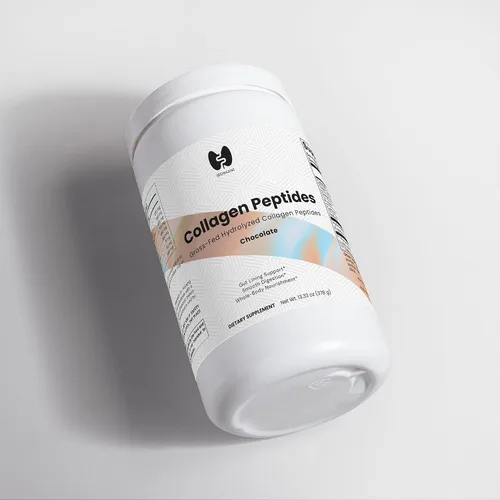 Vista 2 de Péptidos de colágeno en polvo sin sabor – Colágeno bovino hidrolizado para la salud intestinal y la digestión – Proteína de colágeno fácil