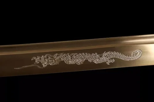 Vista 9 de Katana hecha a mano, espada samurái japonesa 1095 de arcilla de acero templado, hoja de afeitar de espiga completa, afilada, regalos para él, espada