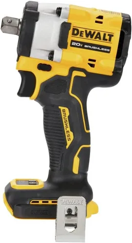 Vista 2 de DEWALT ATOMIC 20V MAX* 1/2 pulg. Llave de impacto inalámbrica con yunque con pasador de retención (solo herramienta) (DCF922B)