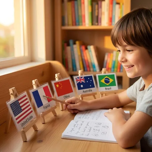 Vista 3 de Tarjetas didácticas del alfabeto para niños pequeños, tarjetas flash ABC, palabras visuales, aprendizaje de ortografía, tarjetas educativas