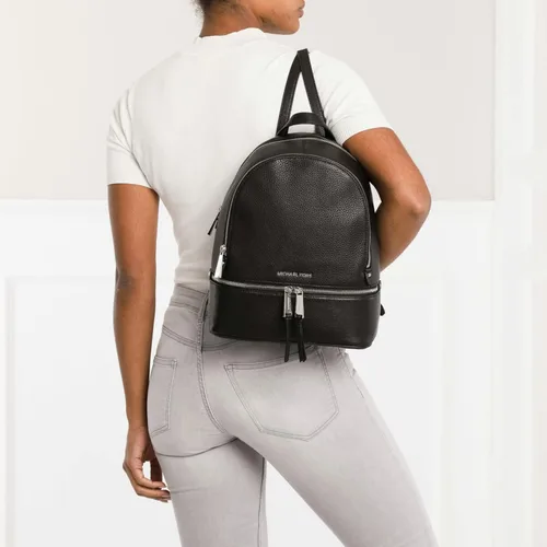 Vista 2 de Michael Kors Rhea - Mochila pequeña de cuero