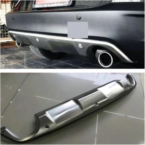 Vista 5 de Protector de parachoques delantero y trasero de acero inoxidable compatible con Mazda CX-3 CX3 2015 2016 2017 2018 (color : parachoques delantero)