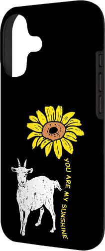 Vista 2 de Sunshine Sunflower Goat Farm Animal Farming Life Farmer Gift Case for iPhone 17