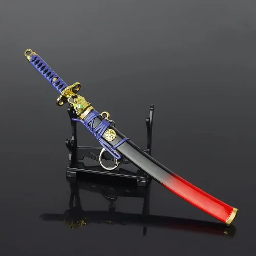 Vista 8 de Superbuybox Artes marciales cuchillo juego colección escritorio habitación decoración mochila colgante regalo (Onimaru Kunitsuna), Onimaru Kunitsuna