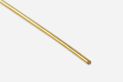 Vista 5 de Alambre de oro amarillo macizo de 14 quilates de calibre 20, medio duro, redondo de 1 pie por CRAFT WIRE