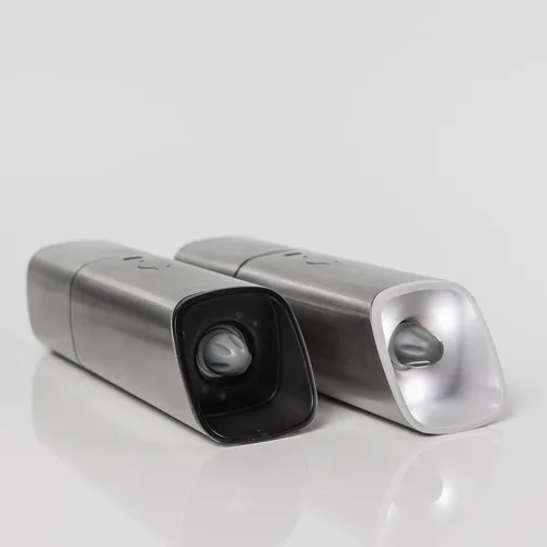 Vista 8 de KSL Gravity - Molinillo eléctrico de sal y pimienta, recargable por USB, molienda automática de 1 clic 1 molinillo de pimienta de grosor ajustable
