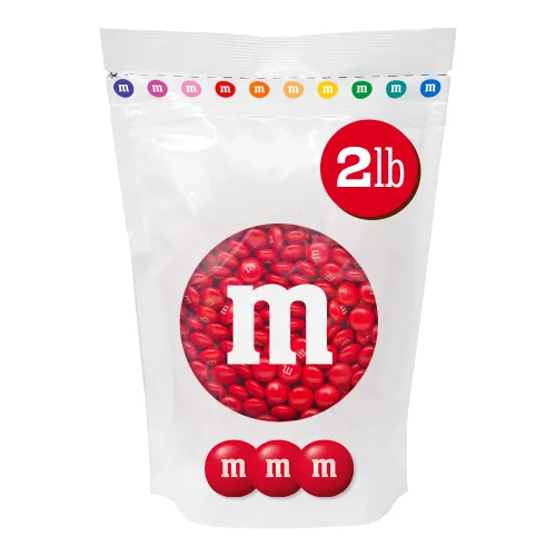 Vista 25 de M&M's - Bolsa de dulces de un solo color, de chocolate con leche, a granel.