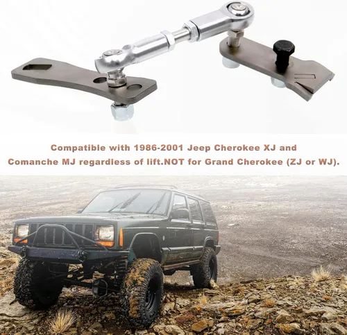 Vista 3 de RULLINE Kit de enlace de caja de transferencia Componentes de caja de transferencia Accesorios compatibles con Jeep para Cherokee XJ para Comanche