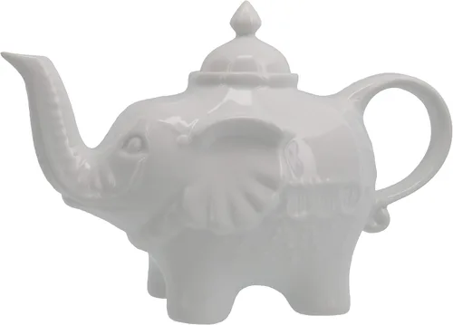 Vista 8 de BIA Cordon Bleu Tetera elefante de 28 onzas, color blanco (901194S1SIOC)