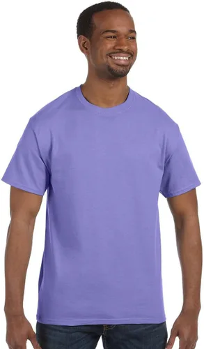 Vista 123 de Gildan Camiseta en Blanco - Estilo 5000 Unisex para Adulto
