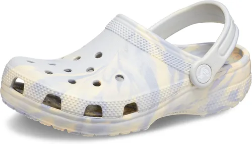 Vista 34 de Crocs - Zuecos clásicos para niños, diseño de teñido anudado jaspeado