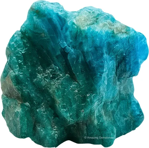 Vista 15 de Cristales de Piedras Preciosas Asombrosas Amazonita, Cristales Crudos y Piedras Curativas, Piedras Naturales para Voltear y Hacerlo Tú Mismo