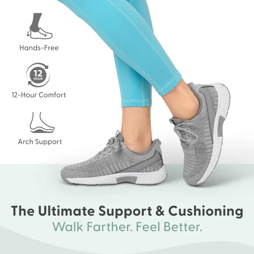 Vista 2 de Orthofeet Zapatillas ortopédicas de punto Kita manos libres para mujer