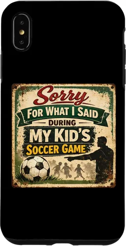 Vista 11 de Sorry for What i Said During My Kid's Soccer Game Day Parent Case for iPhone 17