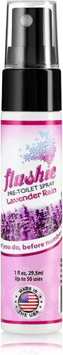 Vista 11 de Flushie - Aerosol preinodoro para desodorante de olores de inodoro... (lavanda, paquete de 2)