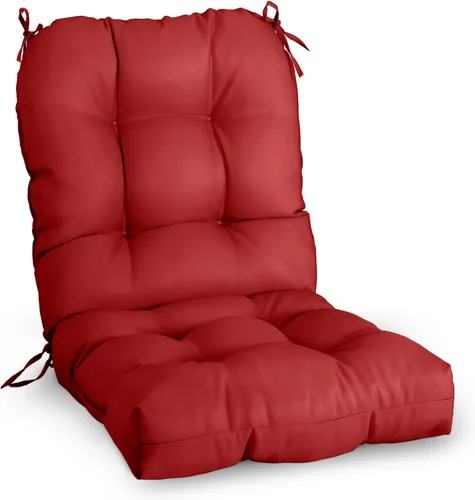 Vista 37 de EAGLE PEAK Cojín Acolchado para Silla de Exterior/Interior para Asiento/Respaldo, Juego de 1, 42'' x 21'', Azul Claro