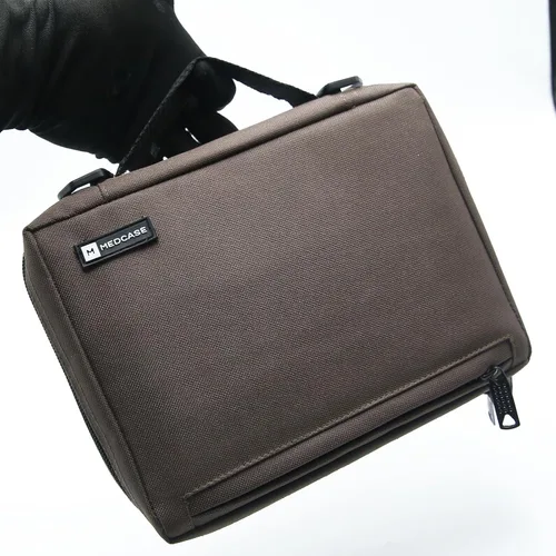 Vista 3 de Maletín de viaje enfriador de insulina, bolsa térmica portátil para insulina, suministros para diabéticos, EpiPen, medicamentos y más - Aprobado por