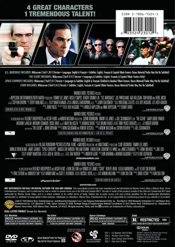 Vista 2 de 4 Film Favorites Tommy Lee Jones (U.S. Marshals, The Client, Space Cowboys, Cobb)