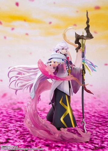 Vista 4 de TAMASHII NATIONS - Fate/Grand Order - Frente Demoníaco Absoluto: Babylonia - Merlín El mago de las flores, Bandai Spirits FiguartsZERO Estatua