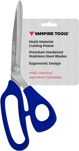 Vista 9 de VAMPLIERS vSHEARS: Tijeras multiuso de 6.3 pulgadas. Tijeras combinadas de cuchillas multiusos 4 en 1, cuerpo de acero inoxidable japonés de primera