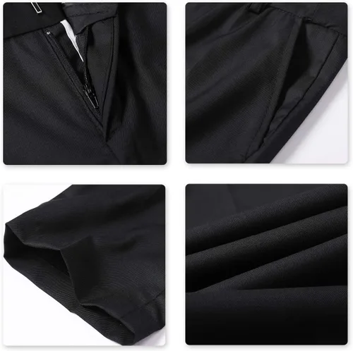 Vista 7 de SWOTGdoby Traje de esmoquin para niños, vestido formal brillante, conjunto de traje de 2 piezas, chaqueta de cachemira, pantalones y cuello de chal