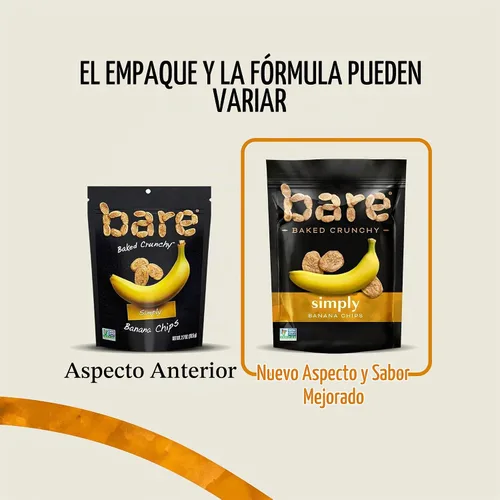 Vista 3 de Bare - Frituras horneadas crujientes de plátano