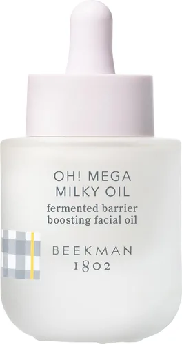 Vista 9 de Beekman 1802 Oh! Mega Milky Facial Oil – Suero hidratante de aceite facial con vitamina C y niacinamida – Repara la barrera de la piel y reduce
