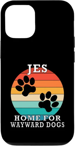 Vista 28 de JES Home for Wayward Dogs Family Name Case for iPhone 16