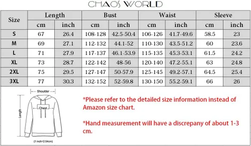 Vista 2 de Chaos World Men's Novelty Hoodie Realistic 3D Print Sweatshirt Unisex Top Casual Pullover
