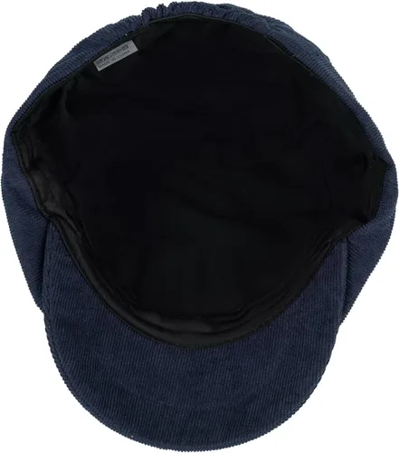 Vista 6 de Gorro de periódico de 3 piezas para hombres y mujeres, elástico de 8 paneles