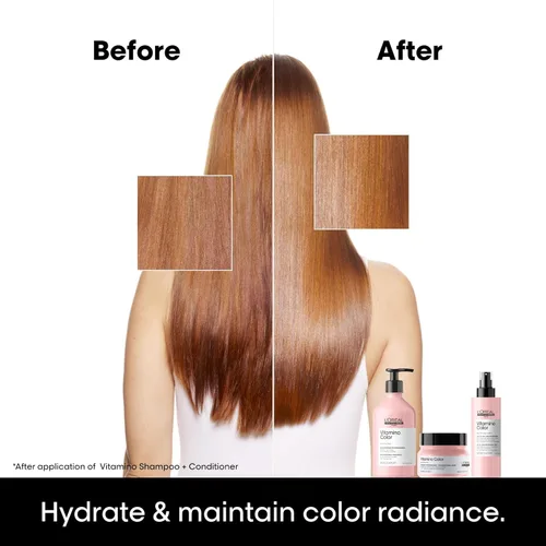 Vista 2 de L'Oreal Professionnel Vitamino Color - Mascarilla capilar Protege y conserva el color del cabello Mejora el brillo y la vitalidad Hidrata